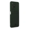 Note 12 4g Kılıf Kelvin Kartvizitli  - Koyu Yeşil