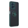 Note 12 4g Kılıf Montreal Yüzüklü  Kapak - Yeşil