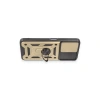 Note 12 5g Kılıf Pars Lens Yüzüklü  - Gold