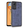 Note 12 Pro 4g Kılıf Aras Deri Kapak - Lacivert