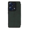 Note 13 Pro 4g Kılıf Flip Cover - Koyu Yeşil
