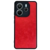 Note 14 4g Kılıf Aras Deri Kapak - Kırmızı