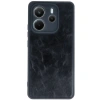 Note 14 4g Kılıf Aras Deri Kapak - Siyah
