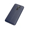 Note 8 Pro Kılıf Auto Fus Kapak - Lacivert