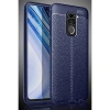 Note 9 Kılıf Auto Fus Kapak - Lacivert