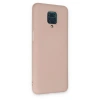 Note 9 Pro Kılıf Nano İçi Kadife  - Pudra