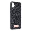 Onegif  Galaxy A05 Bright Simli Kapak - Siyah