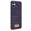 Onegif  Galaxy A07 4g Bright Simli Kapak - Derin Mor