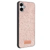 Onegif  Galaxy A07 4g Bright Simli Kapak - Pembe