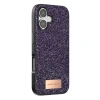 Onegif  İphone 17 Bright Simli Kapak - Derin Mor