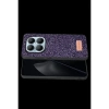 Onegif   Note 15 Pro 5g Bright Simli Kapak - Derin Mor