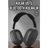 P9 Plus Hifi Ses Kalitesi Ayarlanabilir Mikrofonlu Bluetooth Kulaklık Siyah