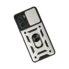 Po F3 Kılıf Pars Lens Yüzüklü  - Gümüş