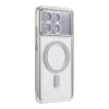 Po X6 Pro Joke Simli Magneticsafe Kılıf - Gümüş