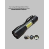 Profesyonel 4 Modlu Şarjlı El Feneri | 1300 mAh Batarya | Cree LED Teknolojisi