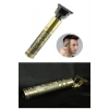 PS-033 Çelik Kasa Profesyonel T-bıçak  Sakal Ense Ve Çizim Tıraş Makinesi