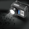 Ps-571 Sensör Xpg Cob Led Usb Şarj Edilebilir Lityum Pilli Zoomlu Kafa Lambası