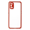 Realme 7 Pro Kılıf Miami Şeffaf  - Kırmızı