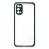 Realme 7 Pro Kılıf Miami Şeffaf  - Koyu Yeşil
