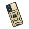 Realme 8 Kılıf Pars Lens Yüzüklü  - Gold