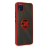 Realme C11 2021 Kılıf Montreal Yüzüklü  Kapak - Kırmızı
