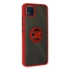 Realme C11 2021 Kılıf Montreal Yüzüklü  Kapak - Kırmızı
