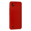 Realme C11 2021 Kılıf Nano İçi Kadife  - Kırmızı