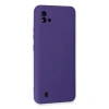 Realme C11 2021 Kılıf Nano İçi Kadife  - Mor