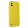 Realme C11 2021 Kılıf Nano İçi Kadife  - Sarı