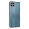 Realme C21 Kılıf Montreal  Kapak - Gri