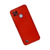 Realme C21 Kılıf Nano İçi Kadife  - Kırmızı