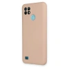 Realme C21 Kılıf Nano İçi Kadife  - Pudra