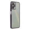 Realme C35 Kılıf  Lensli  - Mor