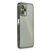 Realme C35 Kılıf  Lensli  - Yeşil