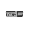 Realme C35 Kılıf Pars Lens Yüzüklü  - Gümüş