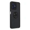 Realme C53 Kılıf Montreal Yüzüklü  Kapak - Siyah