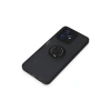Realme C53 Kılıf Montreal Yüzüklü  Kapak - Siyah
