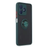 Realme C53 Kılıf Montreal Yüzüklü  Kapak - Yeşil