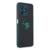 Realme C53 Kılıf Montreal Yüzüklü  Kapak - Yeşil