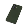 Realme C55 Kılıf Nano İçi Kadife  - Koyu Yeşil