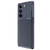 Realme C75 4g Auto Fus Karbon Kapak - Lacivert