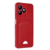 Realme Note 50 4g Kılıf Kelvin Kartvizitli  - Kırmızı