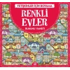 Renkli Evler - Yetişkinler İçin Boyama