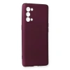 Reno 5 Pro Kılıf First  - Mürdüm