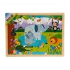 S01002909 WOODEN PUZZLE VEHICLES ANMALS 5 PCS 2 AST