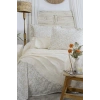 Şaheser Home Collection Müslin Yatak Örtüsü Çift Kişilik Pamela