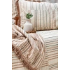 Şaheser Home Collection Yatak Örtüsü Çift Kişilik Müslin Lia Kiremit