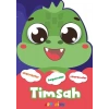 Şekilli Hayvanlar Serisi - Timsah Aktivite Boyama Çıkartma Kitabı