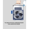 Sessiz Çalışan Turbo Fan Güçlü Hava Akışlı Masa Üstü Vantilatör