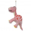 Sevimli Peluş Dinazor Turko Dino 35 cm - Pembe - 1 ADET